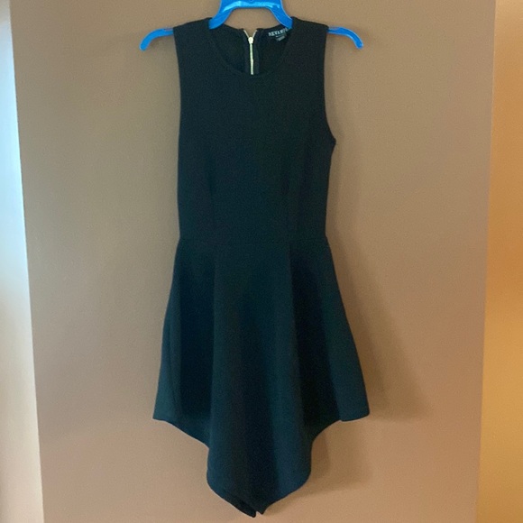 Revamped by sirens scarf style little black dress in size small. - Picture 1 of 7